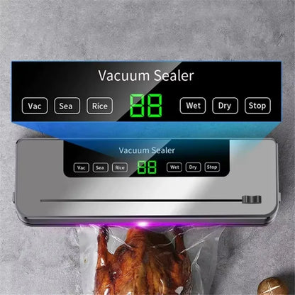 Machine sous vide électrique avec cutter intégré