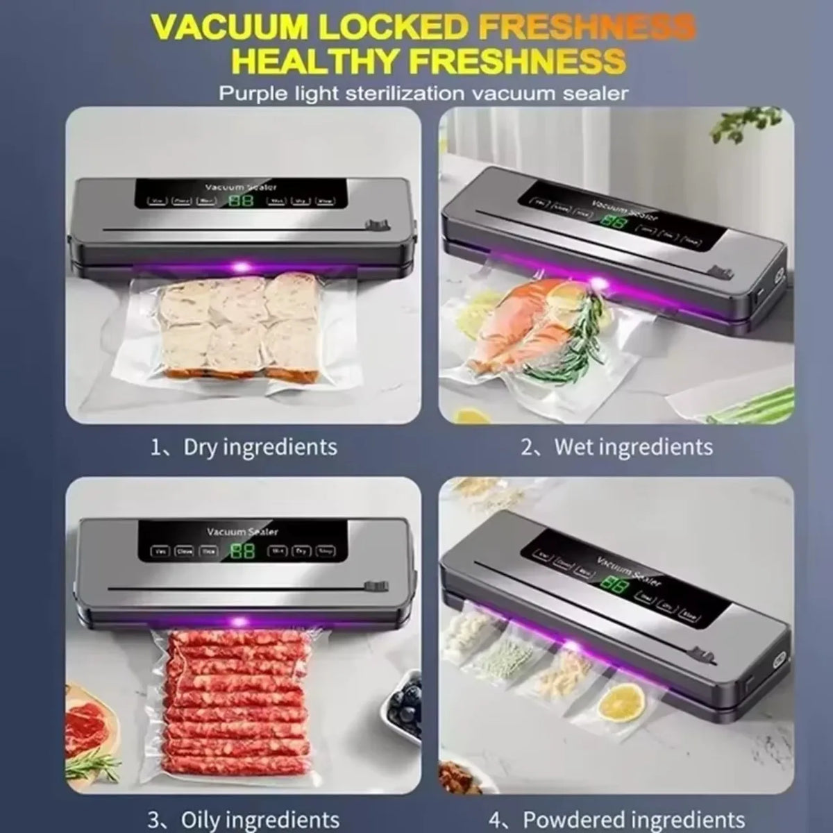 Machine sous vide électrique avec cutter intégré