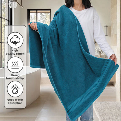 4-Piece Cotton Bath Towel Set