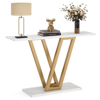 Mesa consola industrial de 43.3 pulgadas