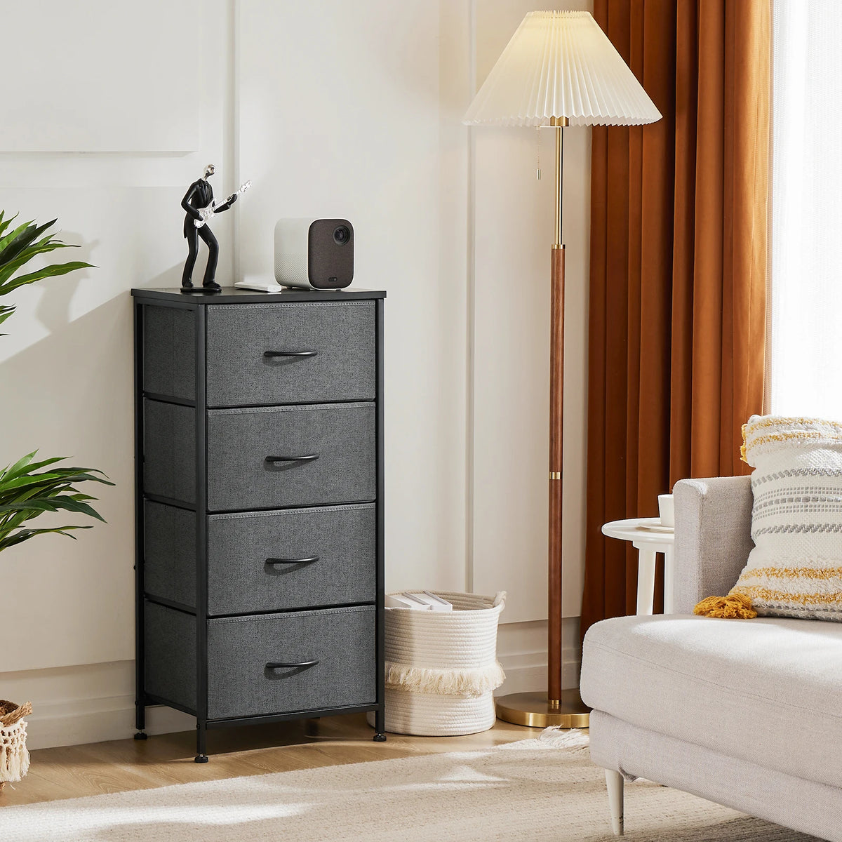 4-Drawer Fabric Storage Chest