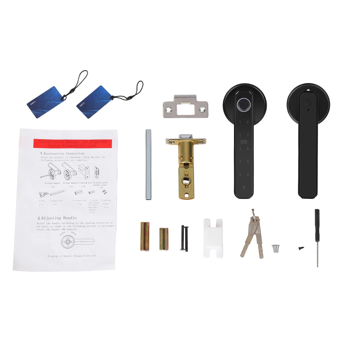 Fingerprint Door Handle Lock