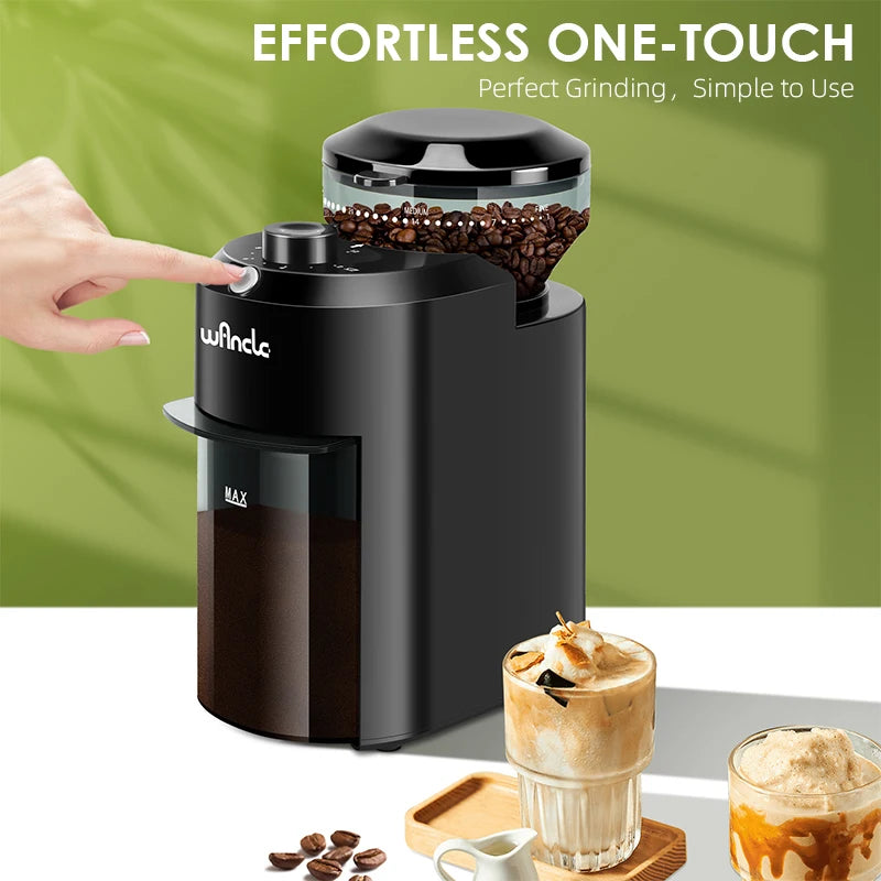 28-Setting Electric Burr Coffee Grinder