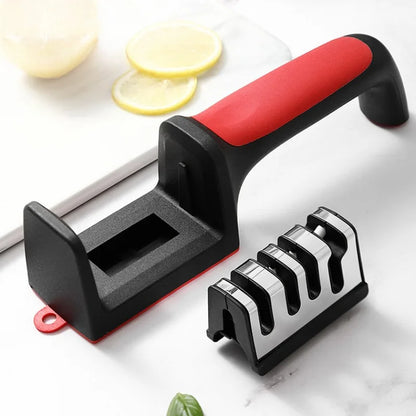 Afilador de cuchillo portátil multietapa
