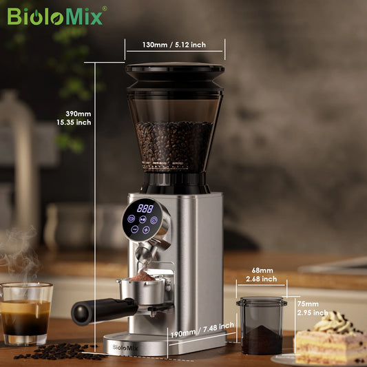 48-Setting Conical Burr Coffee Grinder
