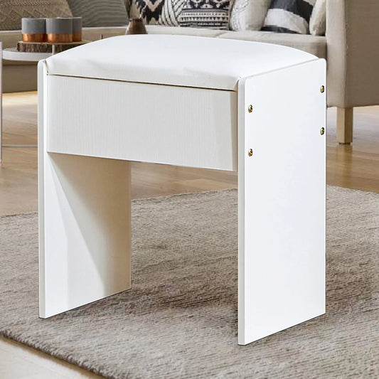 Padded Vanity Stool