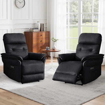 Power Recliner with USB Charging Ports