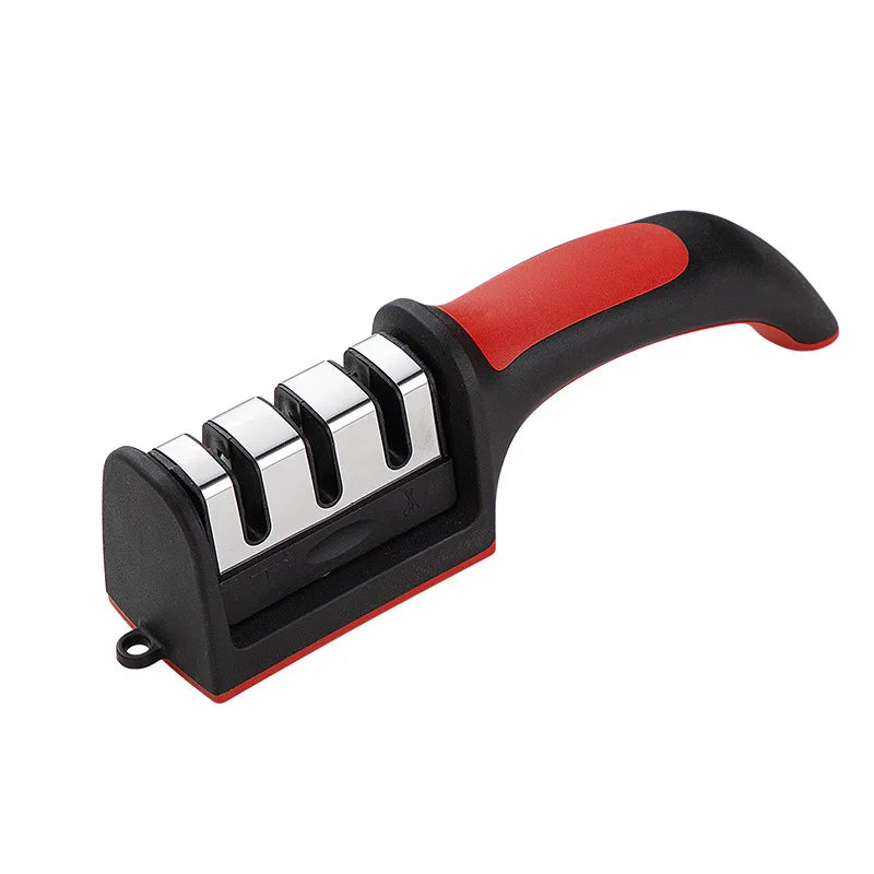 Afilador de cuchillo portátil multietapa