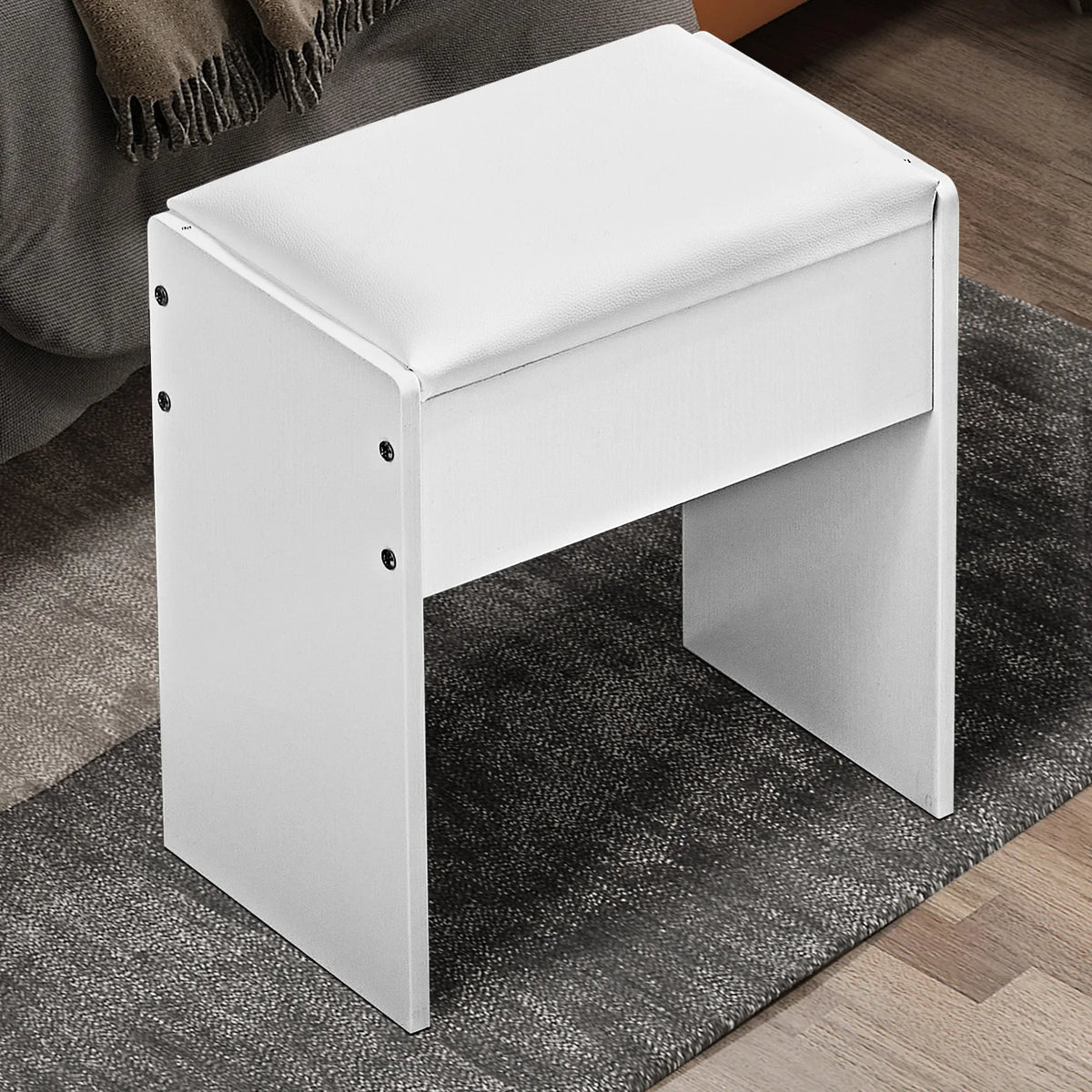 Padded Vanity Stool