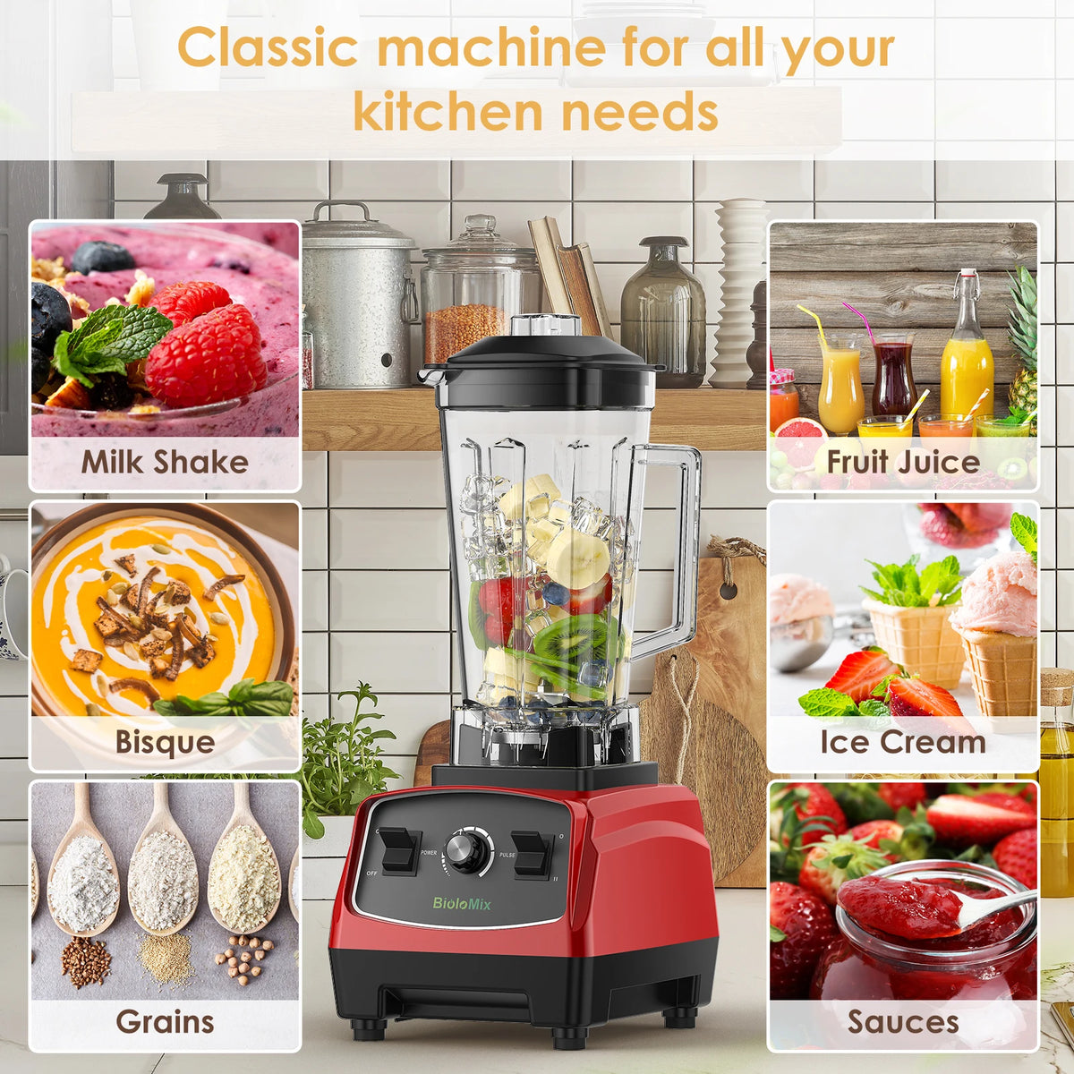Blender de comptoir 2200W