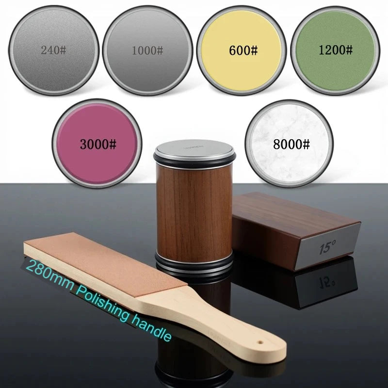 Magnetic Rolling Knife Sharpener Kit