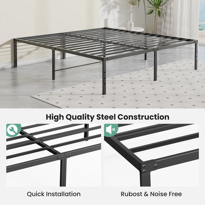 16-Inch Metal Platform Bed Frame