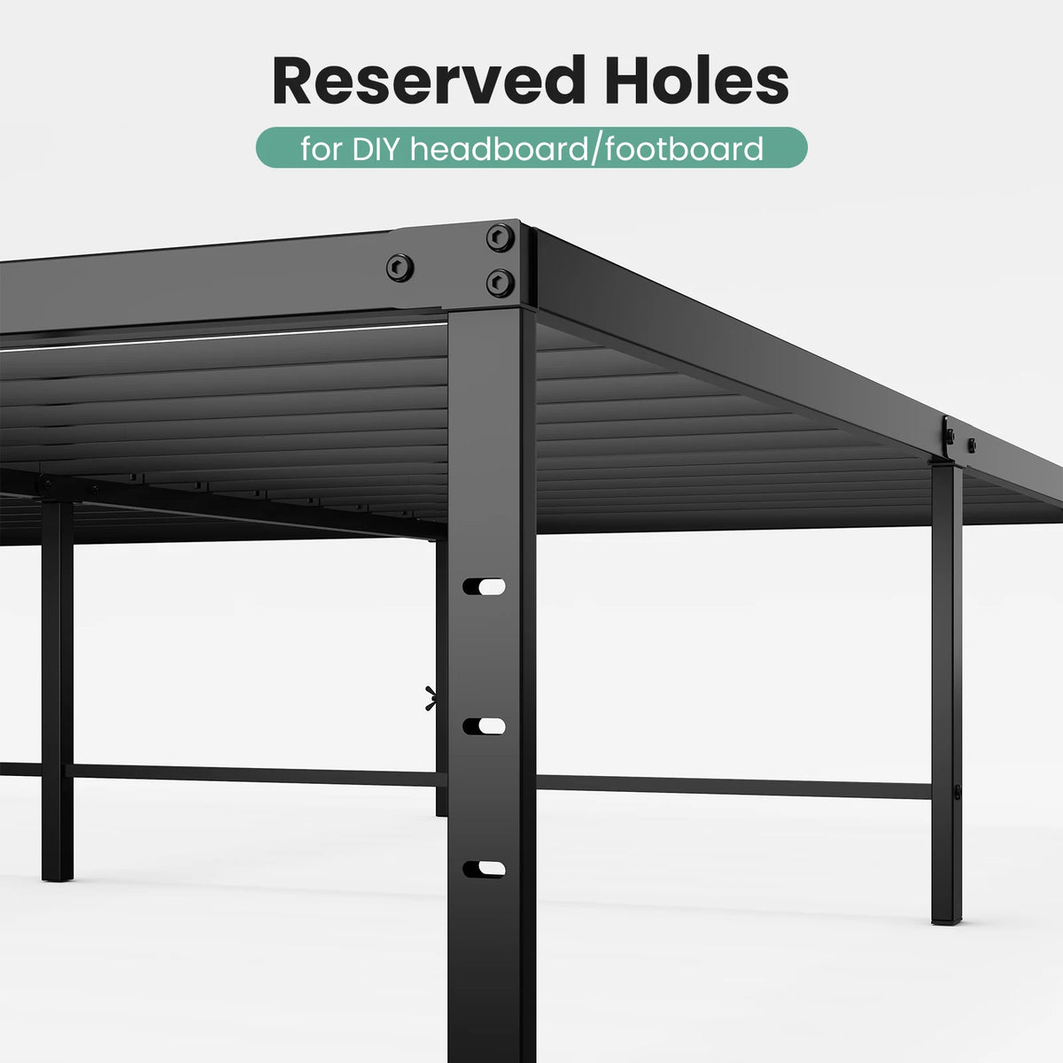 16-Inch Metal Platform Bed Frame