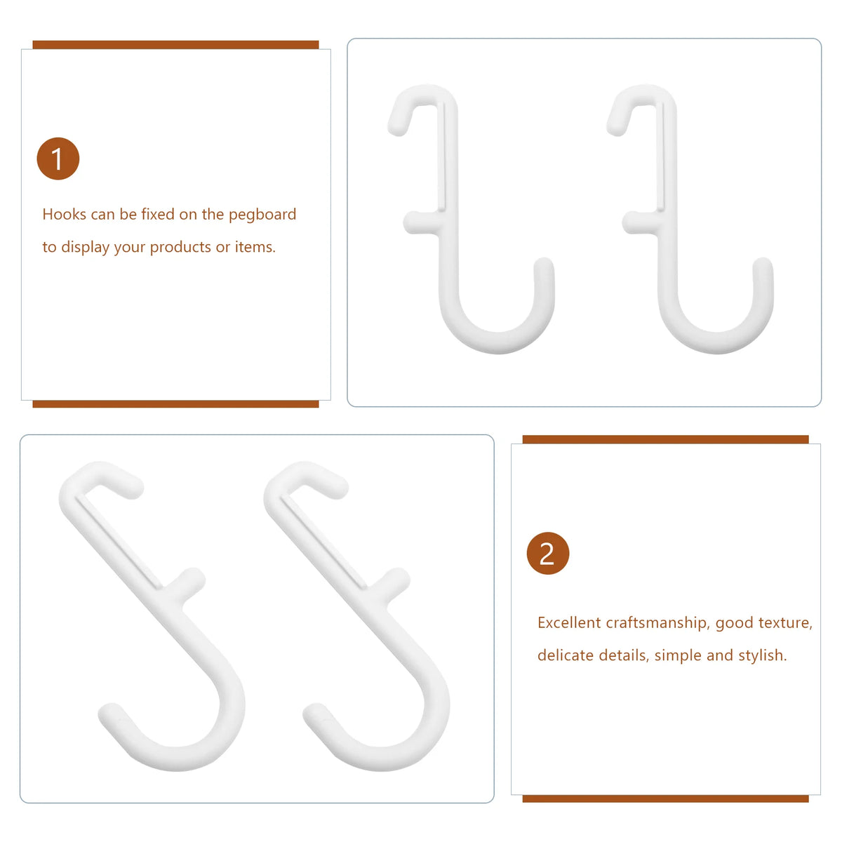 7-Piece Pegboard Hook Set