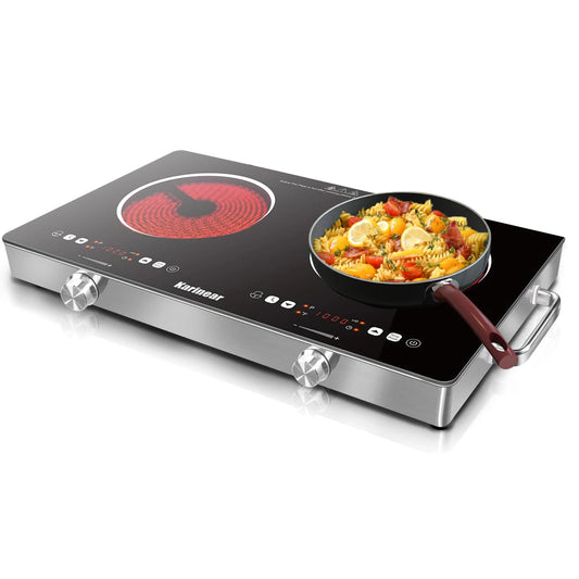 22-Inch Two-Zone Electric Cooktop
