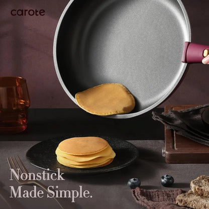 Juego de cocina de 21 piezas con asas extraíbles