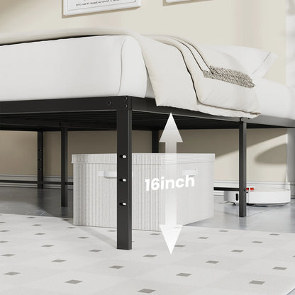 16-Inch Metal Platform Bed Frame