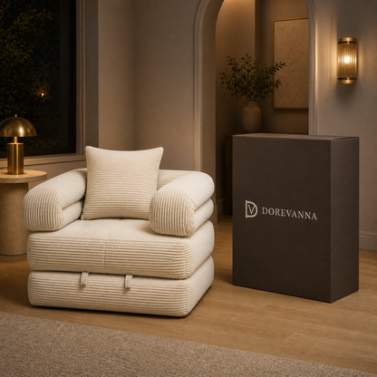 dorevanna foldable sofa bed hero off white